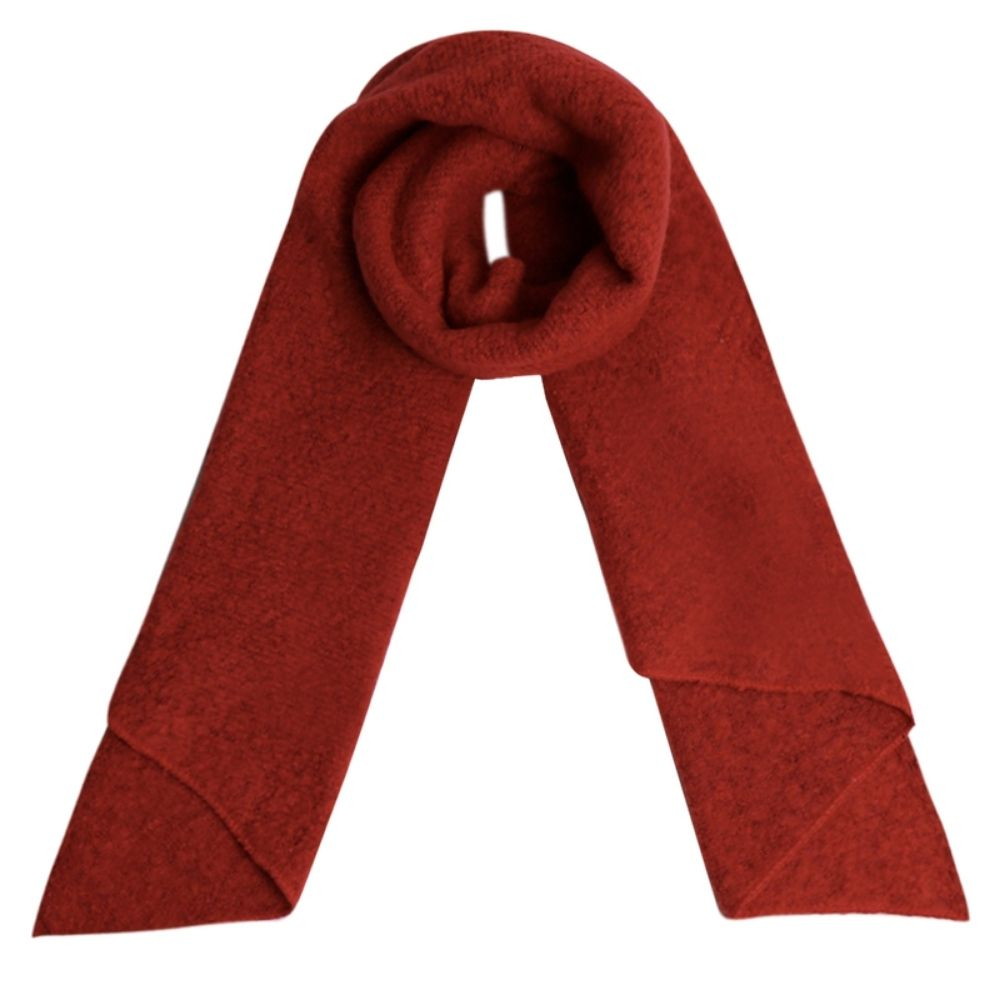 SELECTED | Sjaal franje bordeaux